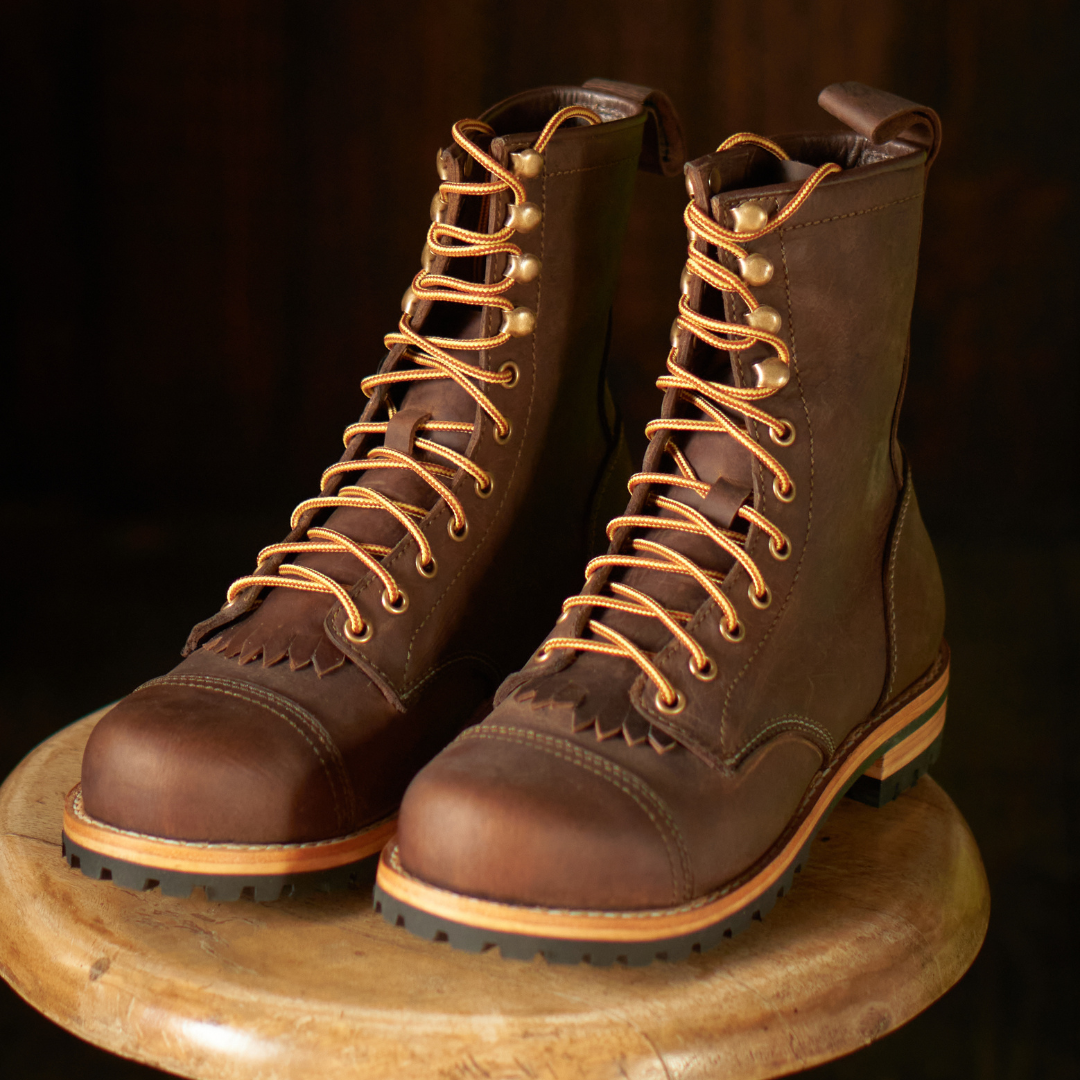 Ranger Boots 8 Vintage Brown Goodyear Welted Craft Glory International