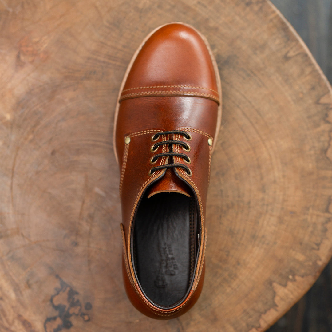 Gurkha Shoes (Saddle Tan) Goodyear Welted