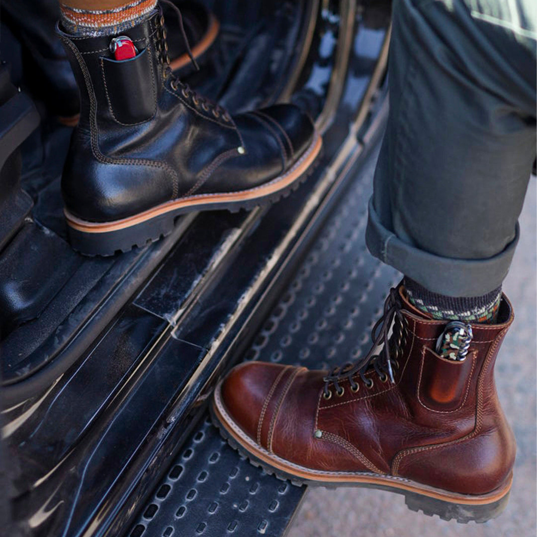 Gurkha Combat Boots 8" (Saddle Tan) Goodyear Welted