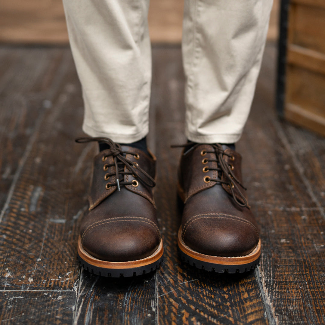 Gurkha Shoes (Vintage Brown) Goodyear Welted