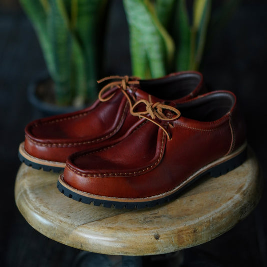 Strider Moc Shoe (Saddle Tan) Goodyear Welted