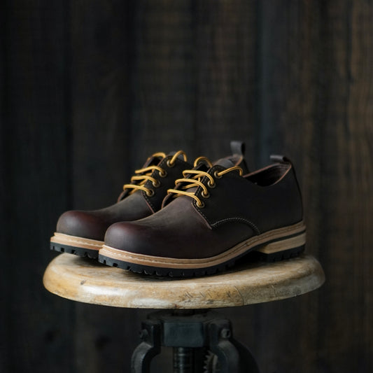 Task Shoes (Vintage Brown) Goodyear Welted