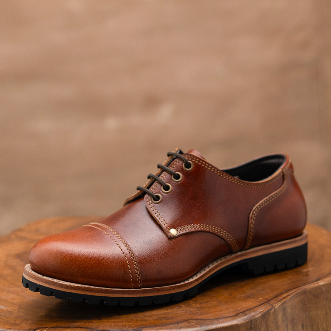 Gurkha Shoes (Saddle Tan) Goodyear Welted