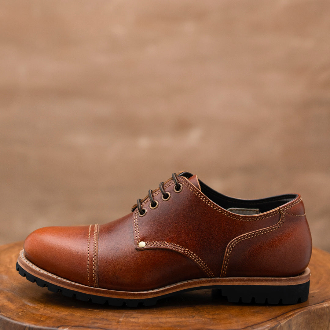 Gurkha Shoes (Saddle Tan) Goodyear Welted