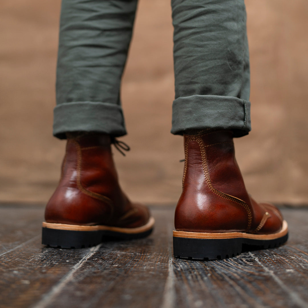 Gurkha Combat Boots 6" (Saddle Tan) Goodyear Welted