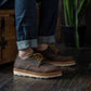 Moc-Toe Shoes (Vintage Brown) Goodyear Welted