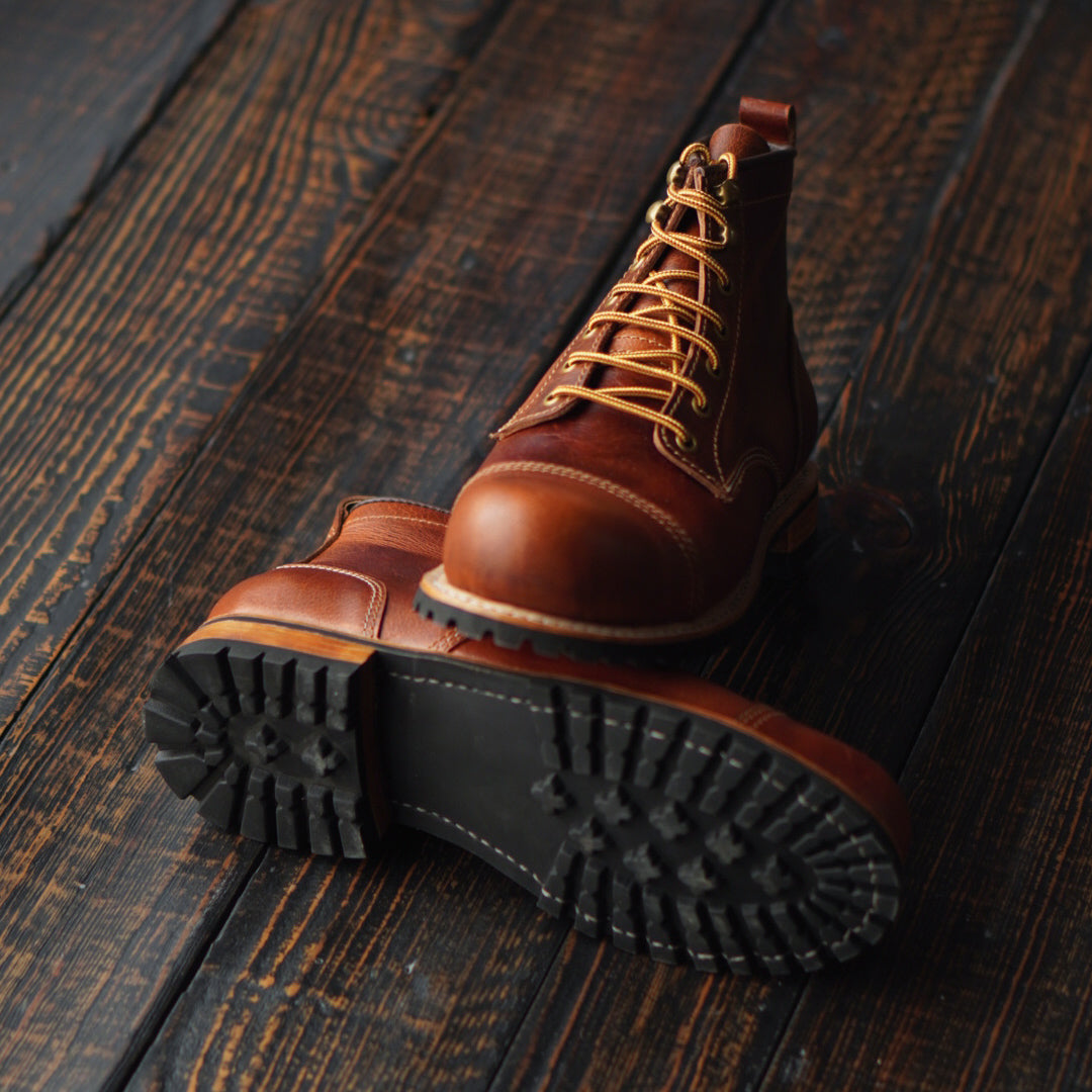 Cap toe boots for men Craft Glory International