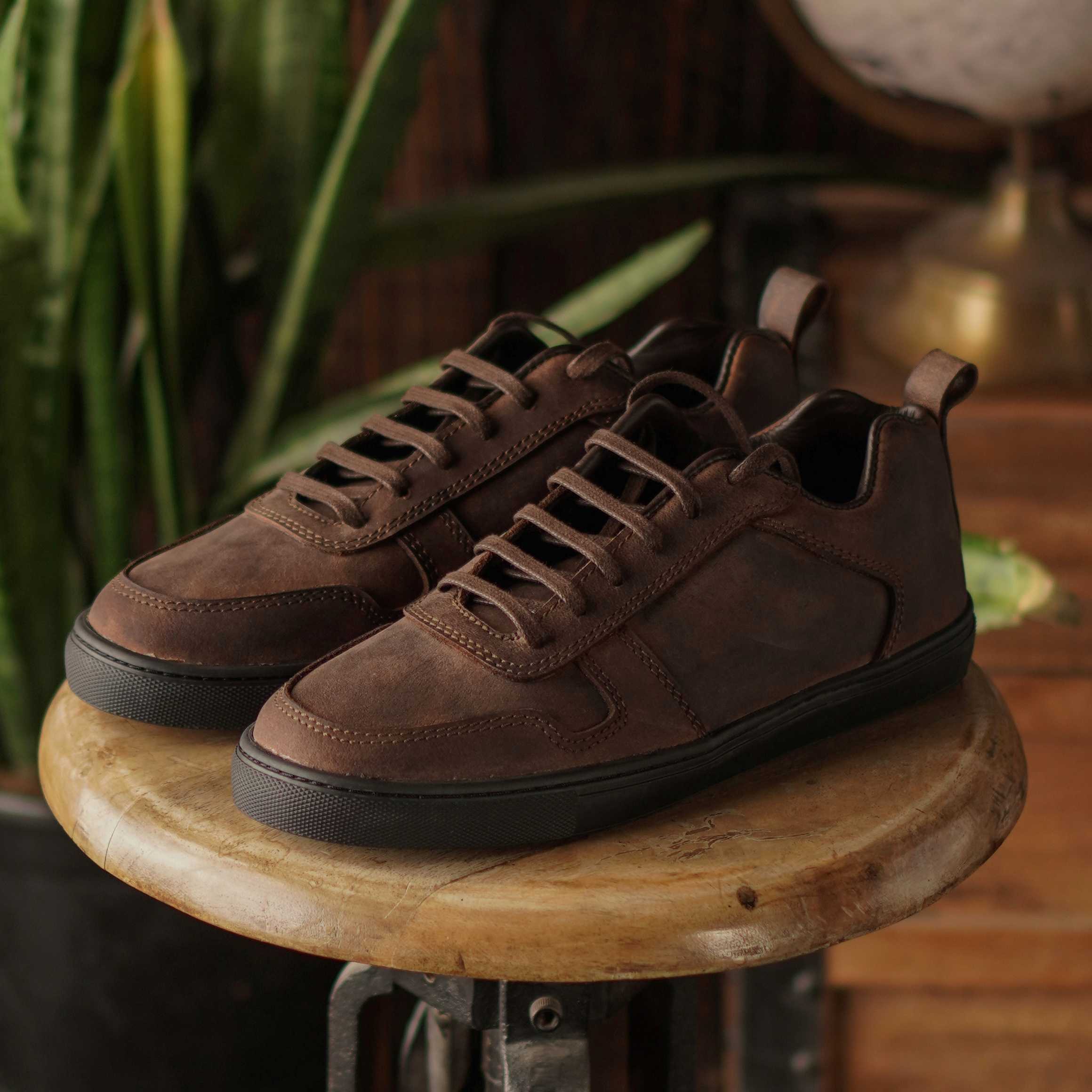 Leather Sneakers Craft Glory International