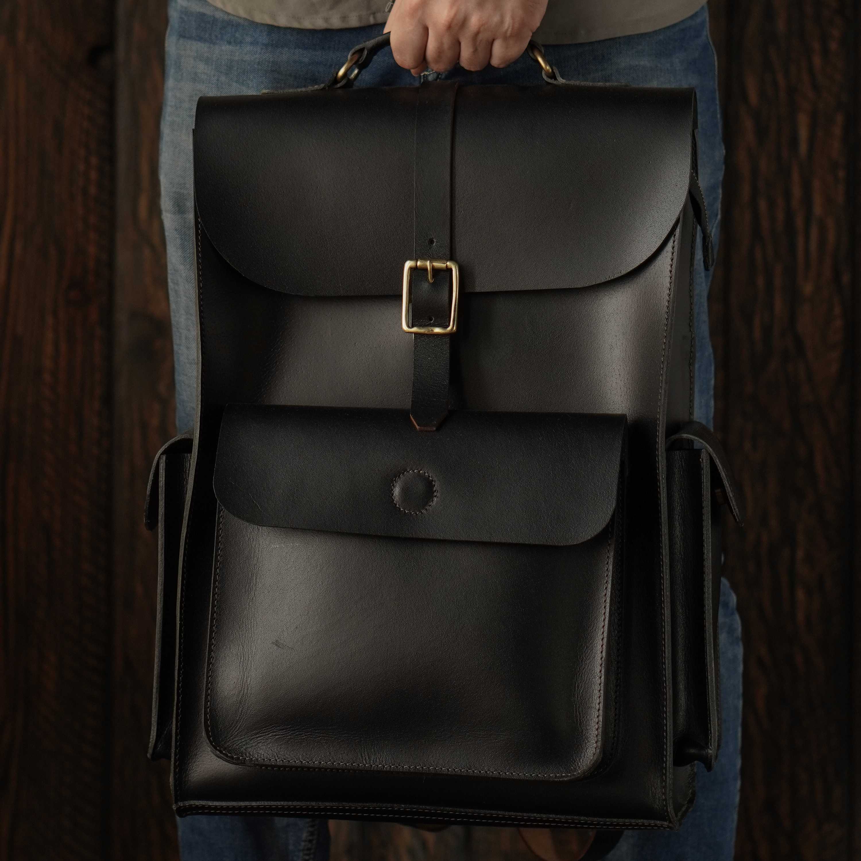 Heritage Backpack Raven Black Craft Glory International